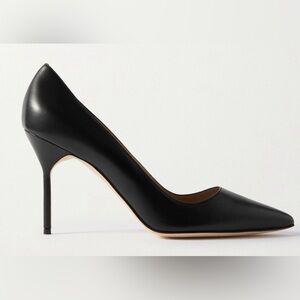 Women's Manolo Blahnik bb 90 Leather Pumps